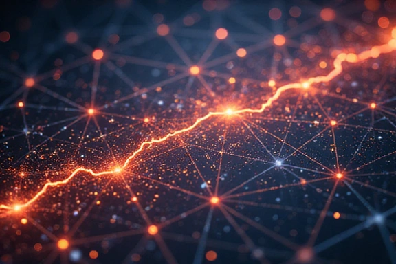 Digital representation of energy flow and data analytics in oil and gas.
